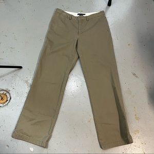 Ralph Lauren flat front khaki chino pants Women's Size 10 (372)